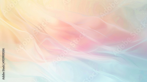 Ethereal Pastel Gradient Background with Soft Blur and Subtle Color Transitions