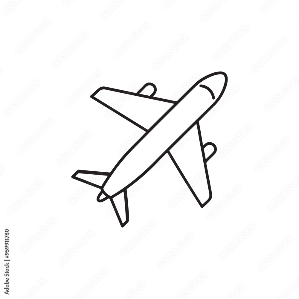 Plane icon. Flying planes. Flight transport symbol. Plane outline. Plane logo. Travel illustration. Holiday symbol. Vector illustration. Plane icon. Flying planes. Flight transport symbol. Plane outline. Plane logo. Travel illustration. Holiday symbol. Vector illustration.