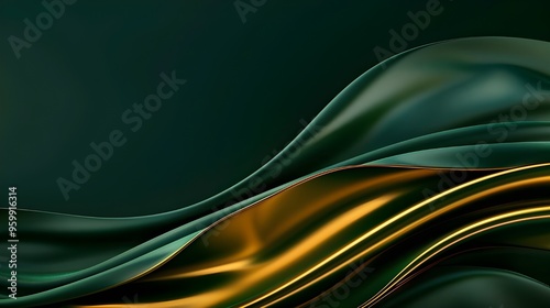 smooth curves, gradient glass texture, regularity, central symmetry, realistic night, blending, and smooth and curved lines,