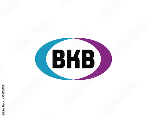 Wallpaper Mural BKB logo design vector template. BKB Torontodigital.ca
