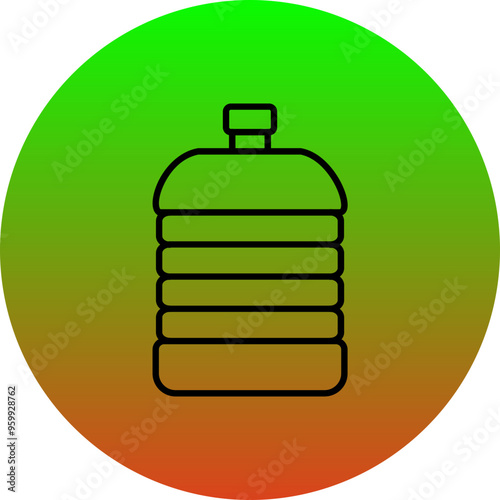 Water Gallon Icon