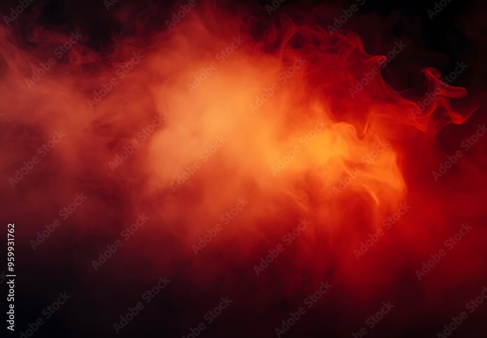 Fototapeta premium fire in the dark