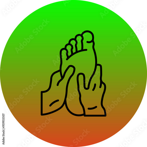 Foot Massage Icon