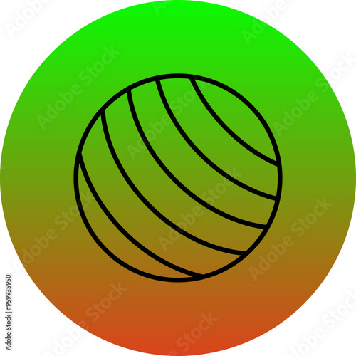Gym Ball Icon