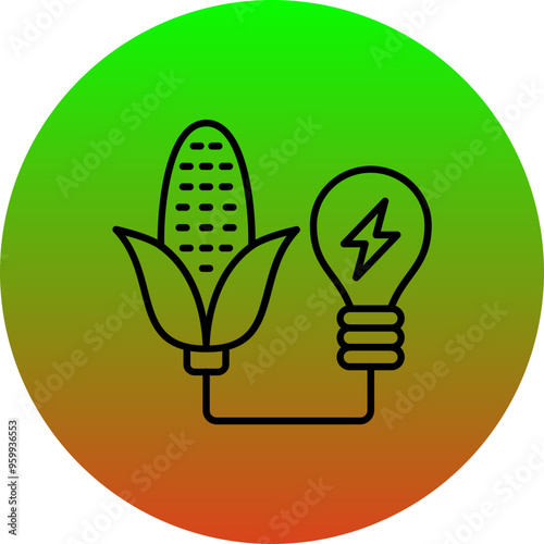 Biomass Energy Icon