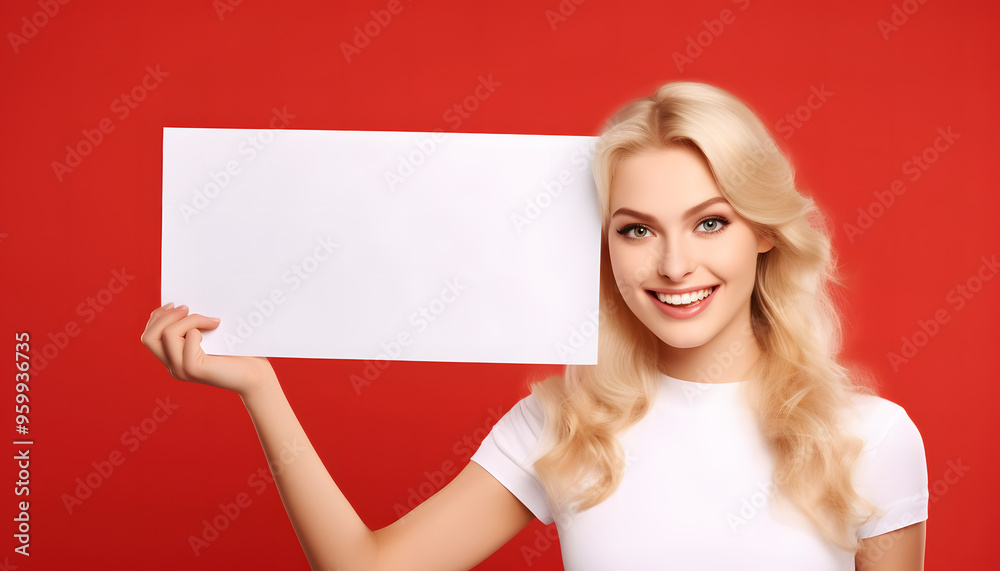 Businesswoman with sheet of paper Businesswoman with sheet of paper