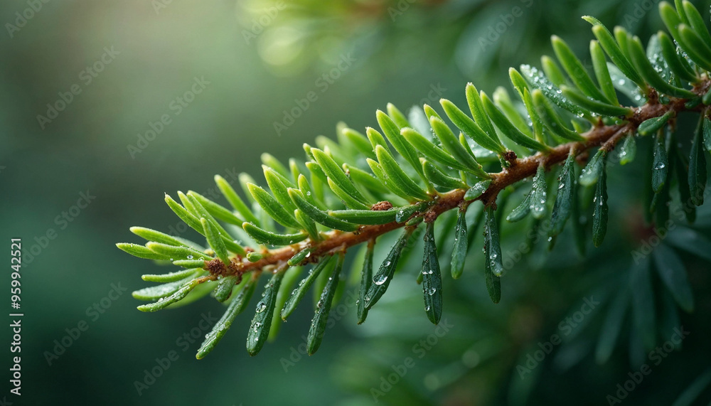 Close-up of dew-covered pine needles with soft lighting, showcasing vibrant green and natural beauty.
Close-up of dew-covered pine needles with soft lighting, showcasing vibrant green and natural beauty.