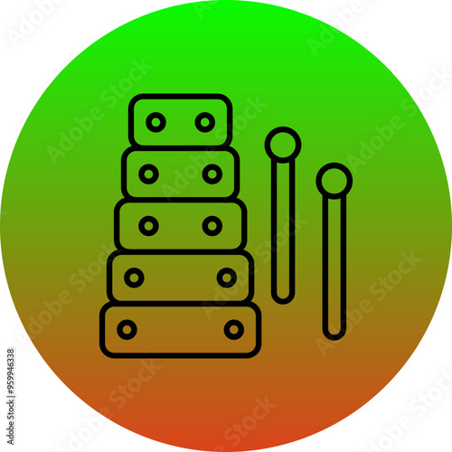 Xylophone Icon
