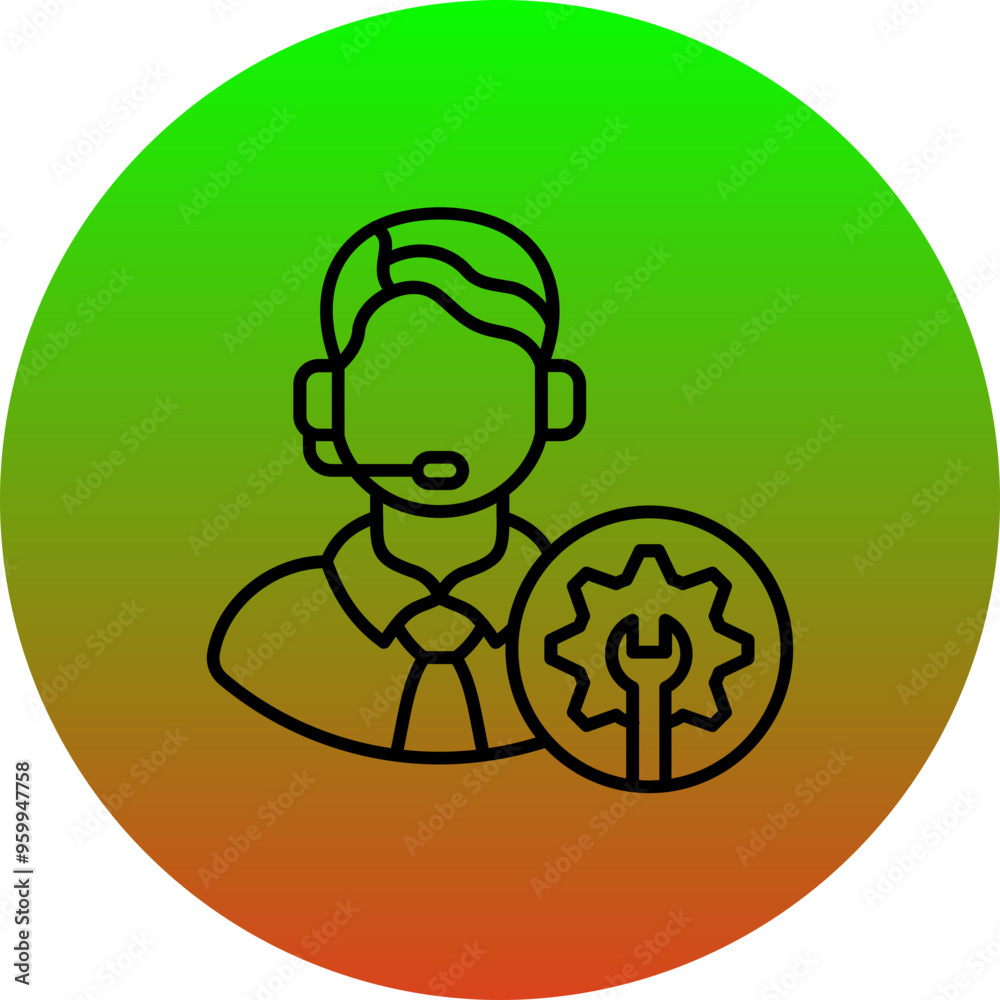Support services Icon Support services Icon