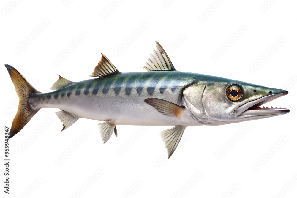 Barracuda isolated on transparent background Barracuda isolated on transparent background