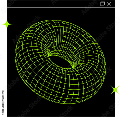 Wireframe Torus