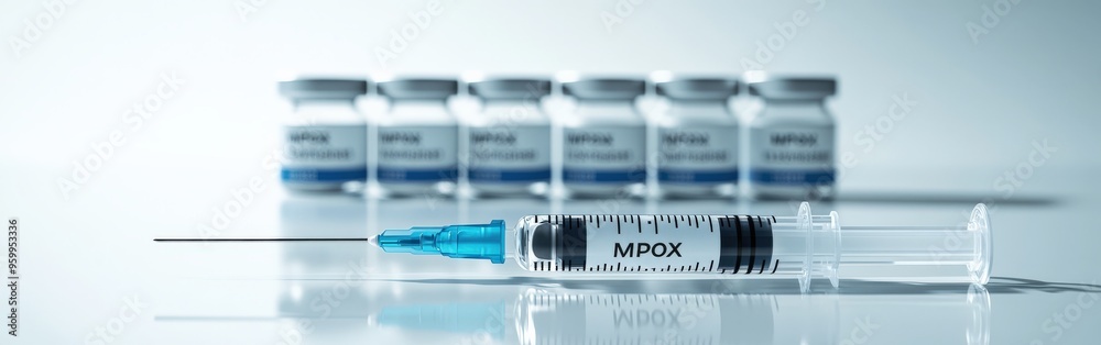 MPOX Vaccine Vials and Syringe Vaccination Health Security monkeypox MPOX Vaccine Vials and Syringe Vaccination Health Security monkeypox