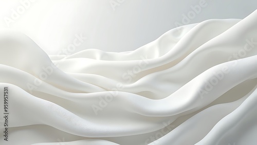 White Futuristic Background