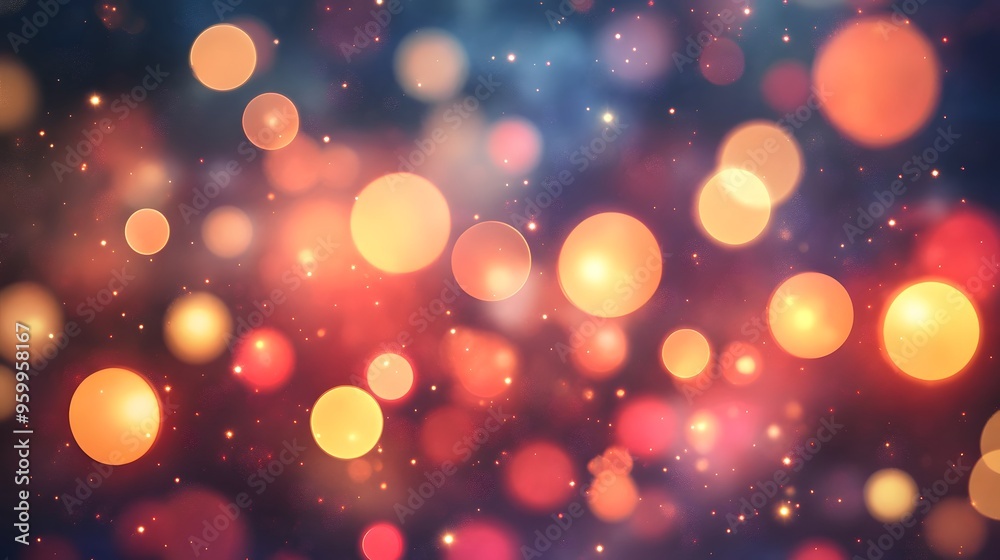 Abstract Blurred Bokeh Lights Background Abstract Blurred Bokeh Lights Background