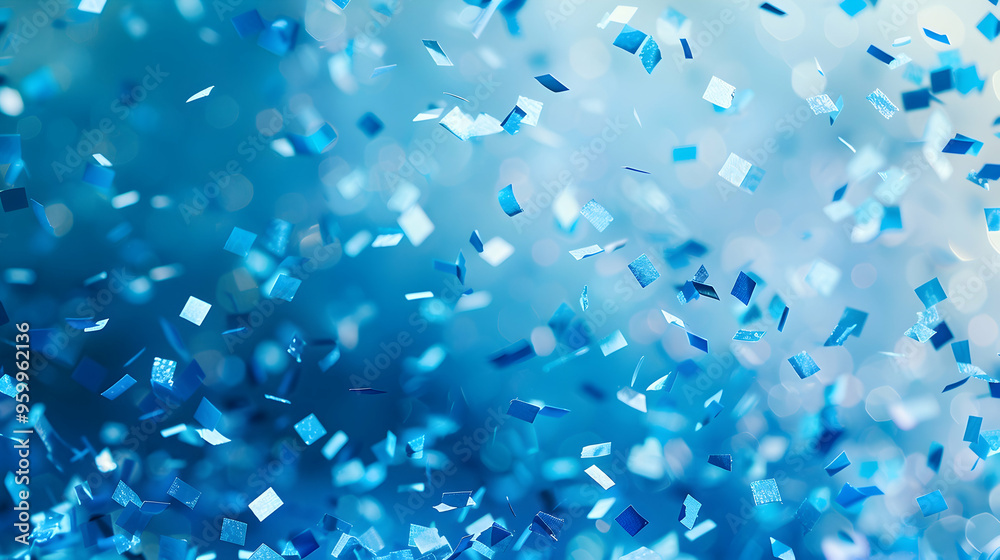 Light Blue Confetti Background with Dark Blue Lines Light Blue Confetti Background with Dark Blue Lines