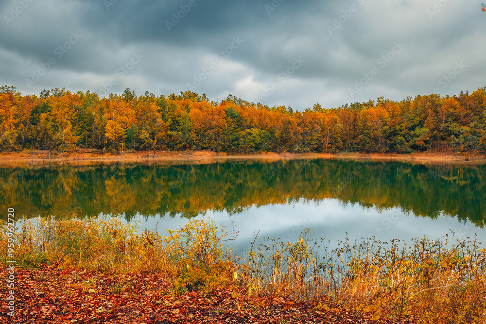 Obraz premium Autumn Landscape Background