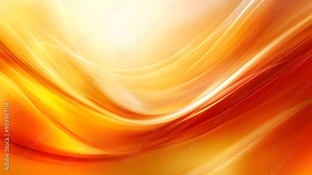 Abstract Orange and Yellow Swirls Background Abstract Orange and Yellow Swirls Background