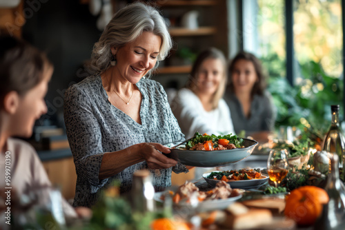 Thanksgiving Dinner with Family and Friends