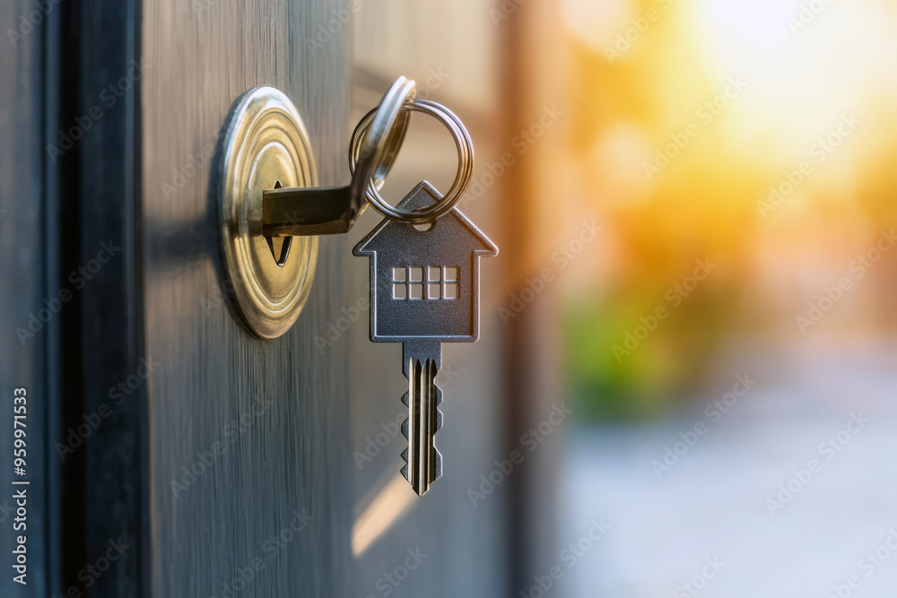 House Keychain, The Perfect Gift for New Homeowners House Keychain, The Perfect Gift for New Homeowners