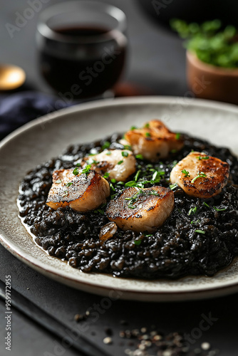 Italian Cuisine, Risotto Nero