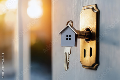 Home Sweet Home: A Key Chain with a Small House