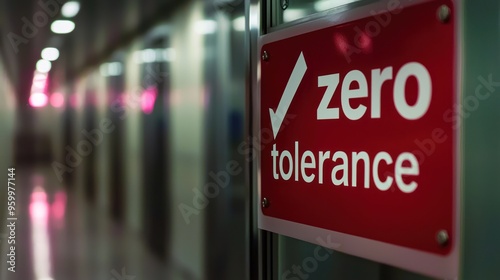 A workplace poster with a 