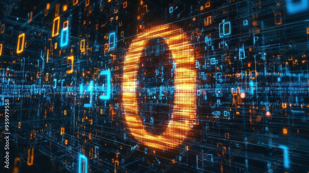 © sambath - A zero number in a digital display, symbolizing the start of a countdown.