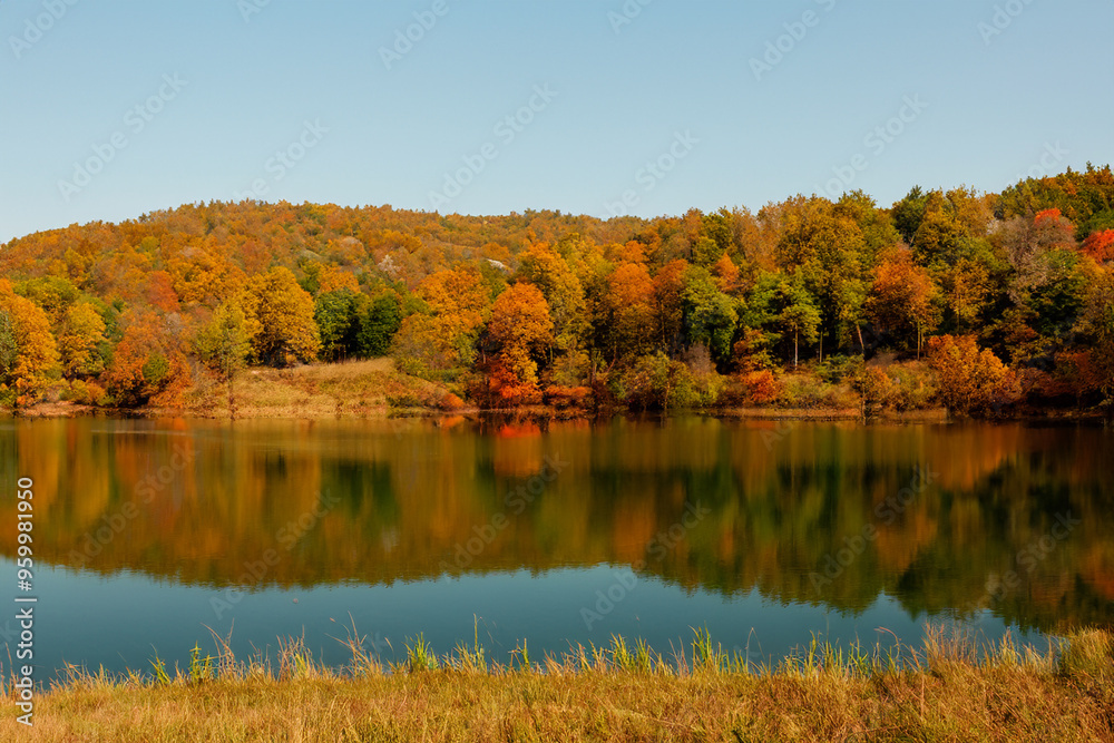 Obraz premium Autumn Landscape Background