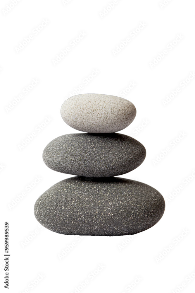PNG Pyramid of 3 Zen stones pebble rock white background. PNG Pyramid of 3 Zen stones pebble rock white background.