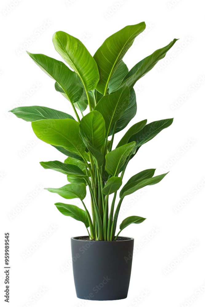 A vase or decorative plant is depicted planted in a pot
isolated on a white PNG background.