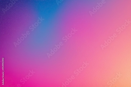 Midnight Azure Bubblegum and Salmon Gradient Backdrop with Gleaming Texture