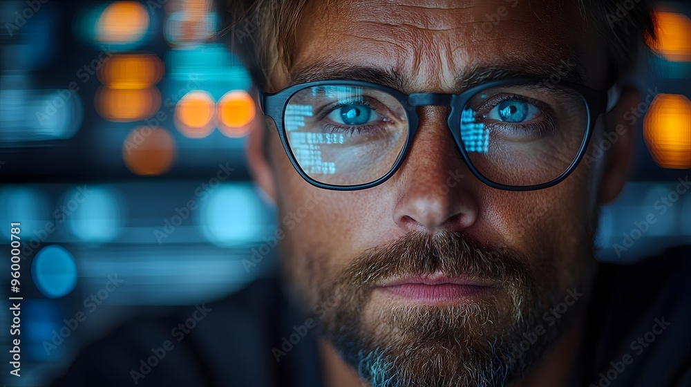 Businessman analyzes stock trading graph, financial data, investment funds in the stock market and digital assets. Businessman analyzes stock trading graph, financial data, investment funds in the stock market and digital assets.