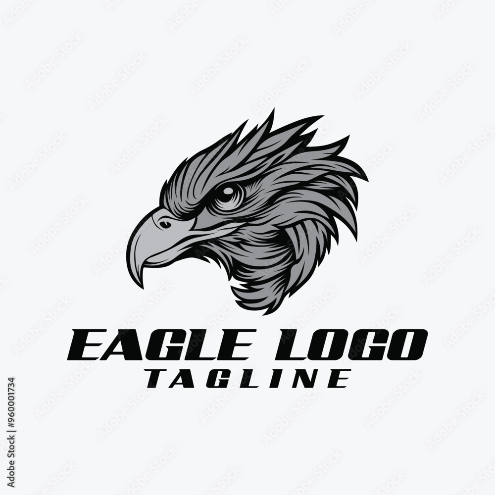 Obraz premium vector logo eagle 