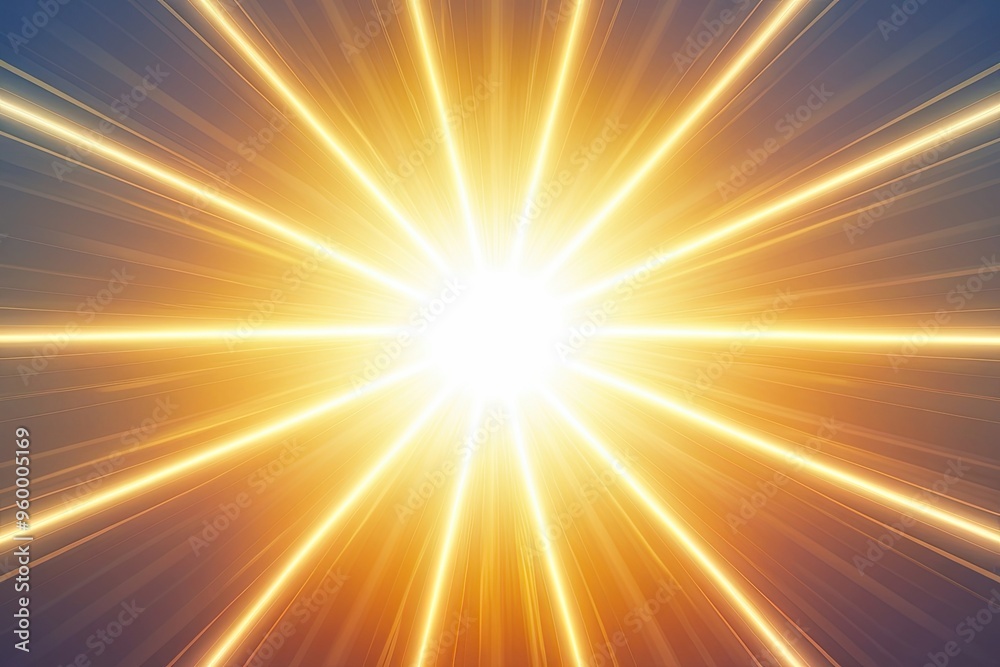 Radiant Light Effects of Glowing Sunrise Rays Radiant Light Effects of Glowing Sunrise Rays