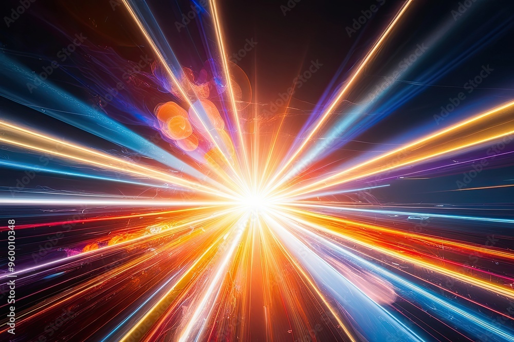 Enchanting Sunflare and Breathtaking Light Effects with Vibrant Brilliance and Dynamic Energy