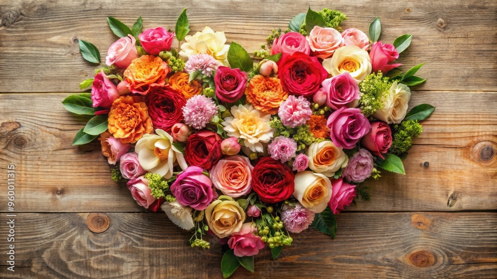 Heart+shaped+floral+arrangement