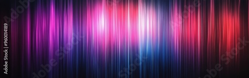 Vibrant Neon Lights Abstract Background in Pink Purple Blue