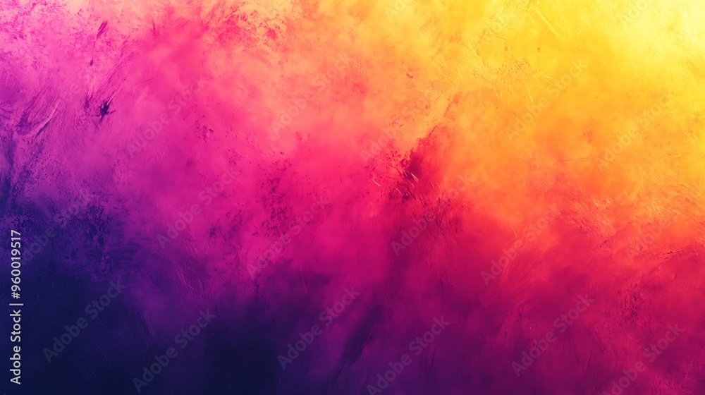 vibrant multicolor gradient with hues of magneta