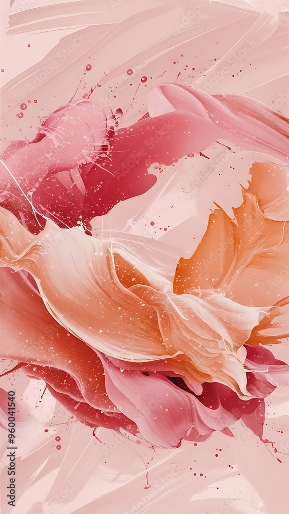 custom made wallpaper toronto digitalAbstract background with light pink paint