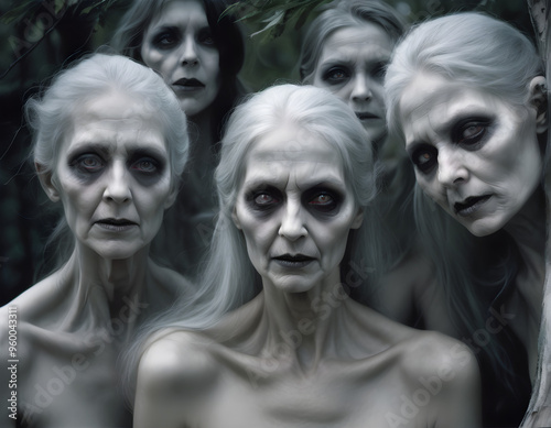 Pale Shadows: The Eerie Women of the Forest