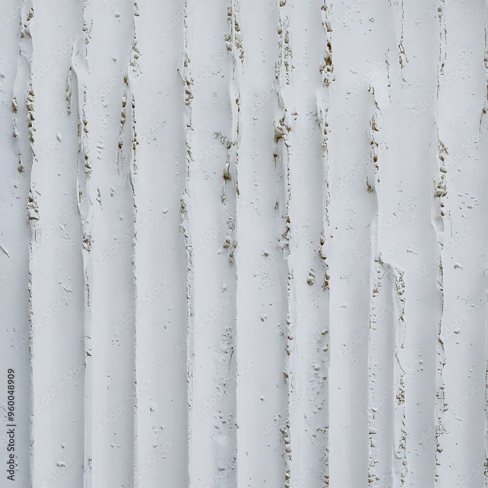 Fototapeta premium White painted cement wall texture