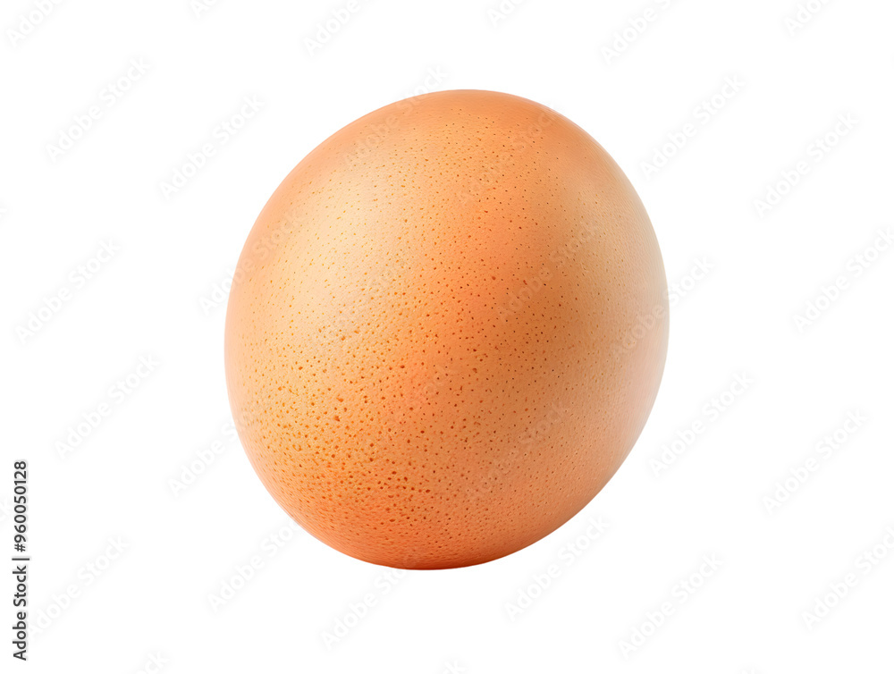 Brown egg isolated png