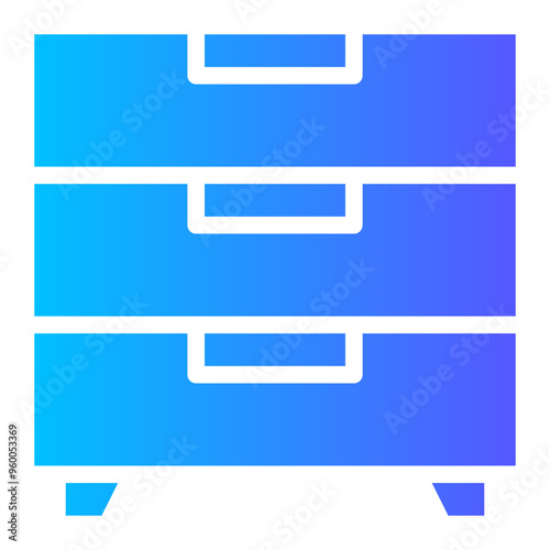 drawers gradient icon