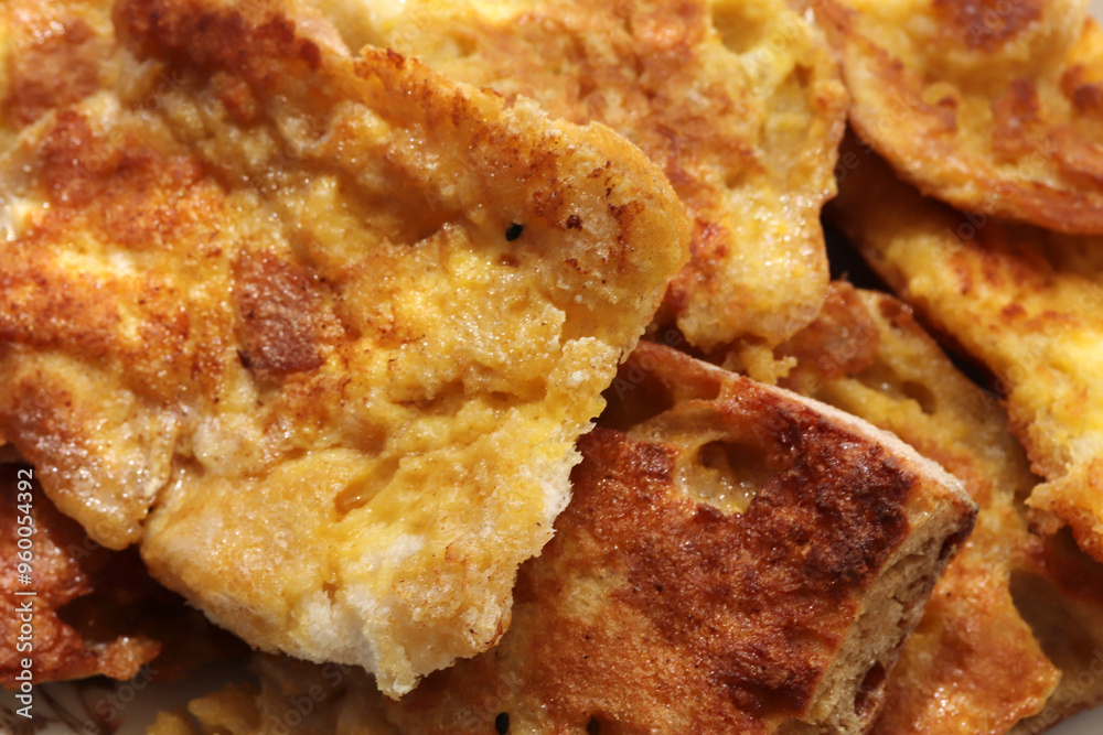 fried egg bread for breakfast fried egg bread for breakfast