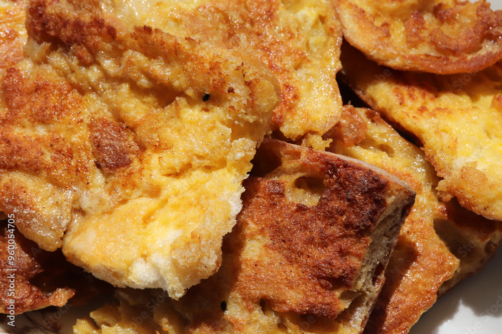 fried egg bread for breakfast fried egg bread for breakfast