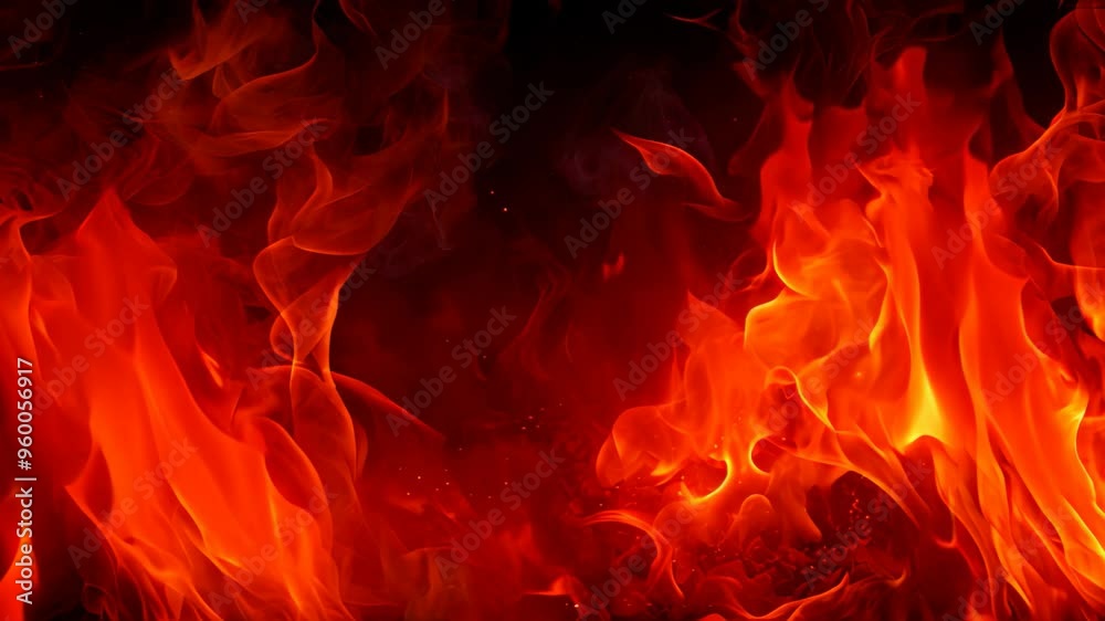 Fire flames on black background. Abstract blaze fire flame texture background, Display a blaze fire flame background and textured Fire flames on black background. Abstract blaze fire flame texture background, Display a blaze fire flame background and textured