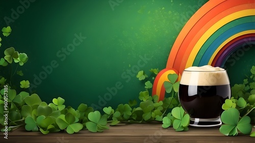 Background of St. Patrick's Day photo