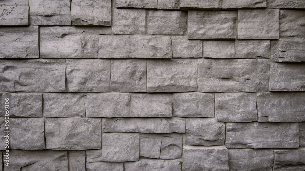 Fototapeta premium Unusual relief. Volumetric texture from different solid materials. Mysterious background.