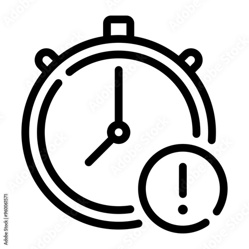 deadline line icon
