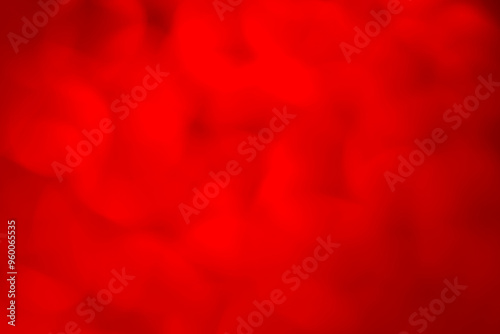 Abstract red bokeh background. Defocused lights. Party, holiday and festive concept